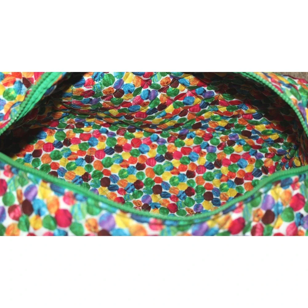 Quilted Koala The Very Hungry Caterpillar bag by Eric Carle duffel bag zip tote
